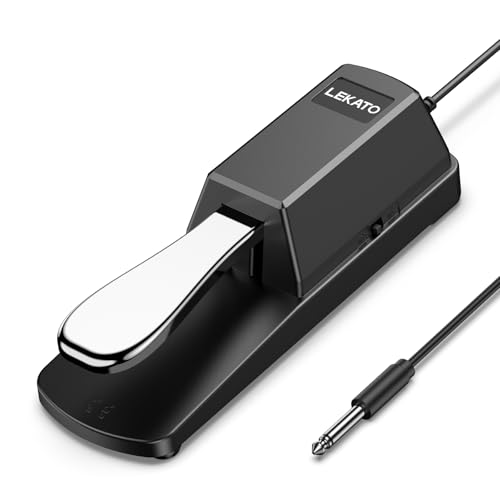 Amazon | サステインペダル キーボード MIDI デジタルピアノ用